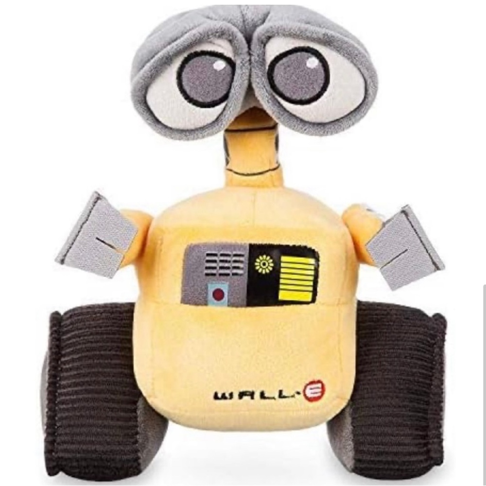 Disney Pixar WALL-E Robot Plush Authentic NWT 8”